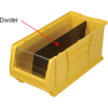 Quantum Divider DUS955 For Hulk Stacking Bins QUS955, QUS965, 18-1/4 x 23-7/8 x 12, Price Pkg of 1