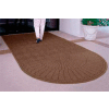 Waterhog Grand Classic Mat One Oval / One Straight 3'W X 5'6"L Brown