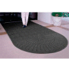 Waterhog Grand Classic Mat One Oval / One Straight 4'W X 10'6"L Charcoal
