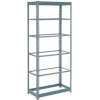 Global Industrial™ Heavy Duty Shelving 48"W x 18"D x 72"H With 6 Shelves - No Deck - Gray