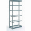 Global Industrial™ Heavy Duty Shelving 48"W x 24"D x 72"H With 6 Shelves - Wire Deck - Gray