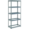 Global Industrial Extra Heavy Duty Shelving 36"W x 24"D x 72"H With 5 Shelves, No Deck, Gray