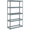 Global Industrial Extra Heavy Duty Shelving 48"W x 24"D x 72"H With 5 Shelves, No Deck, Gray