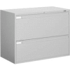 Global™ 9300 Series 36"W 2 Drawer Binder Lateral File - Gray
