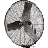 TPI CACU24W 24 Inch Wall Mount Fan Non Oscillating 1/4 HP 3400 CFM 1 PH