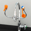 Guardian Equipment Faucet Mounted Eye Wash Unit, G1101