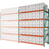 Global Industrial™ Record Storage Rack Add-On Letter Polyethylene Box 96"W x 48"D x 96"H