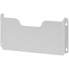 Steel Wall File Pockets Letter Size - Platinum