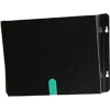Steel HIPAA Wall File Pockets Letter Size Full Height - Black