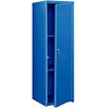 Pucel Heavy Duty Extra Wide Welded Steel Locker Single Tier 24x24x74 1 Door Blue