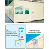 Portafab Vinyl Dividing Wall 8' High White