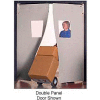Aleco® 4' x 7' x 0.25" Single Panel Gray Flexible Impact Traffic Door 436004