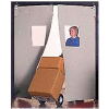 Aleco® 7' x 8' x 0.25" Twin Panel Gray Flexible Impact Traffic Door 436025