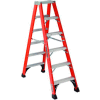 Louisville 5' Fiberglass Step Ladder - 375 lb Cap. - FS1405HD