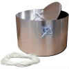 24 Inch Floor Operated Manual Damper With Flue