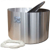 36 Inch Floor Operated Manual Damper With Flue