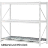 Global Industrial Additional Level, Wire Deck, 60"Wx36"D