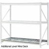 Global Industrial™ Additional Level, Wire Deck, 96"Wx24"D