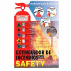 Poster, Fire Extinguisher Safety (Spanish), 24 x 18