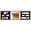 Banner, Lift with Ease, 3ft x 10ft