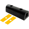 Extruded Rubber Fender Bumper M-4-12 - 12"L x 4.25"W x 4"H