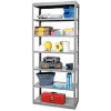 Hallowell Steel Shelving 20 Ga 36"Wx12"Dx87"H Open Clip Style 7 Shelf