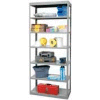 Hallowell Steel Shelving 48"Wx12"Dx87"H Open Clip Style 7 Shelf
