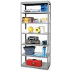 Hallowell Steel Shelving 48"Wx24"Dx87"H Open Clip Style 7 Shelf