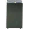 Witt Steel Square Secure Document Container, 28 Gallon, Black