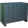 Durham Steel Drawer Cabinet 027-95 - With 30 Drawers 34"W x 17-1/4"D x 26-7/8"H