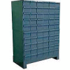 Durham Steel Drawer Cabinet 028-95 - With 60 Drawers 34"W x 17-3/4"D x 48"H