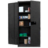 Sandusky Snapit Keyless Electronic Storage Cabinet KDE7848 Easy Assembly - 48x24x78, Black