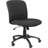 Big & Tall Mid Back Chair Black