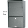 Jayco Wall Mount Vertical Stainless Letter Locker Mailbox