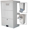 Jayco Wall Mount X-Large Aluminum Letter Locker Mailbox White
