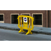 MINIT Interlocking Plastic Barricade, Yellow