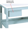 Parent Metal Steel Drawer, 14"W x 20"D, Gray