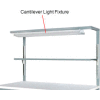Parent Metal Light Kit W/ Uprights, 72"W x 30"D, Gray