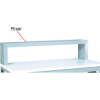 Parent Metal Workbench Riser, 72"W x 10"D, Gray