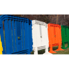 MOVIT® Plastic Barricade, Interlocking, Blue