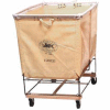 Dandux White Canvas Elevated Basket Bulk Truck 400130C04 4 Bushel Capacity