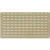 Global Industrial™ Louvered Wall Panel Without Bins 18x19 Tan - Pkg Qty 4