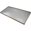 Rotationally Molded Plastic Tray 49-1/4 x 23-1/2 x 1-1/2 Gray