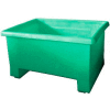 Bayhead TEX-24GREEN Stacking Plastic Container 32x24x18 600 Lb Cap. Green