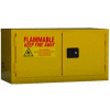 Global Industrial Stackable Flammable Cabinet, Self Close Double Door, 11 Gal., 34"Wx18"Dx22"H