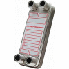 High Pressure Brazed Plate Heat Exchanger Less Mounting Tabs, BP400-40LCA