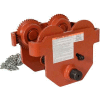 Geared Eye Adjustable Manual Trolley E-MT-6-C 6000 Lb. Capacity