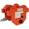 Geared Eye Adjustable Manual Trolley E-MT-10-C 10,000 Lb. Capacity