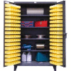 Strong Hold® Heavy Duty Bin Cabinet 46-BS-244 - With 144 Bins 48x24x78