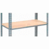 Global Industrial™ Additional Shelf Level Boltless Wood Deck 48"W x 24"L - Gray